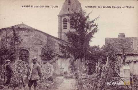 Cimetière militaire (Mandres-aux-Quatre-Tours)
